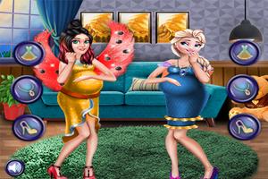 Ice Queen & Ladybug  Pregnant Sauna Bath 截图 3