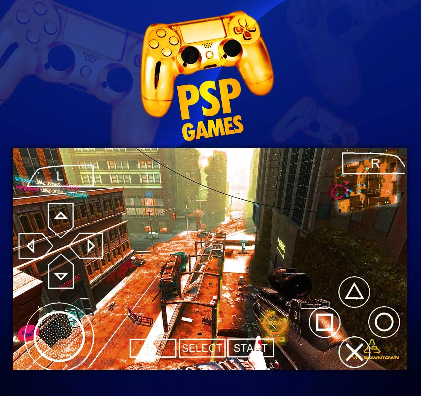 Descarga de APK de Golden PSP Emulator 2018 - Android PSP Emulator para  Android