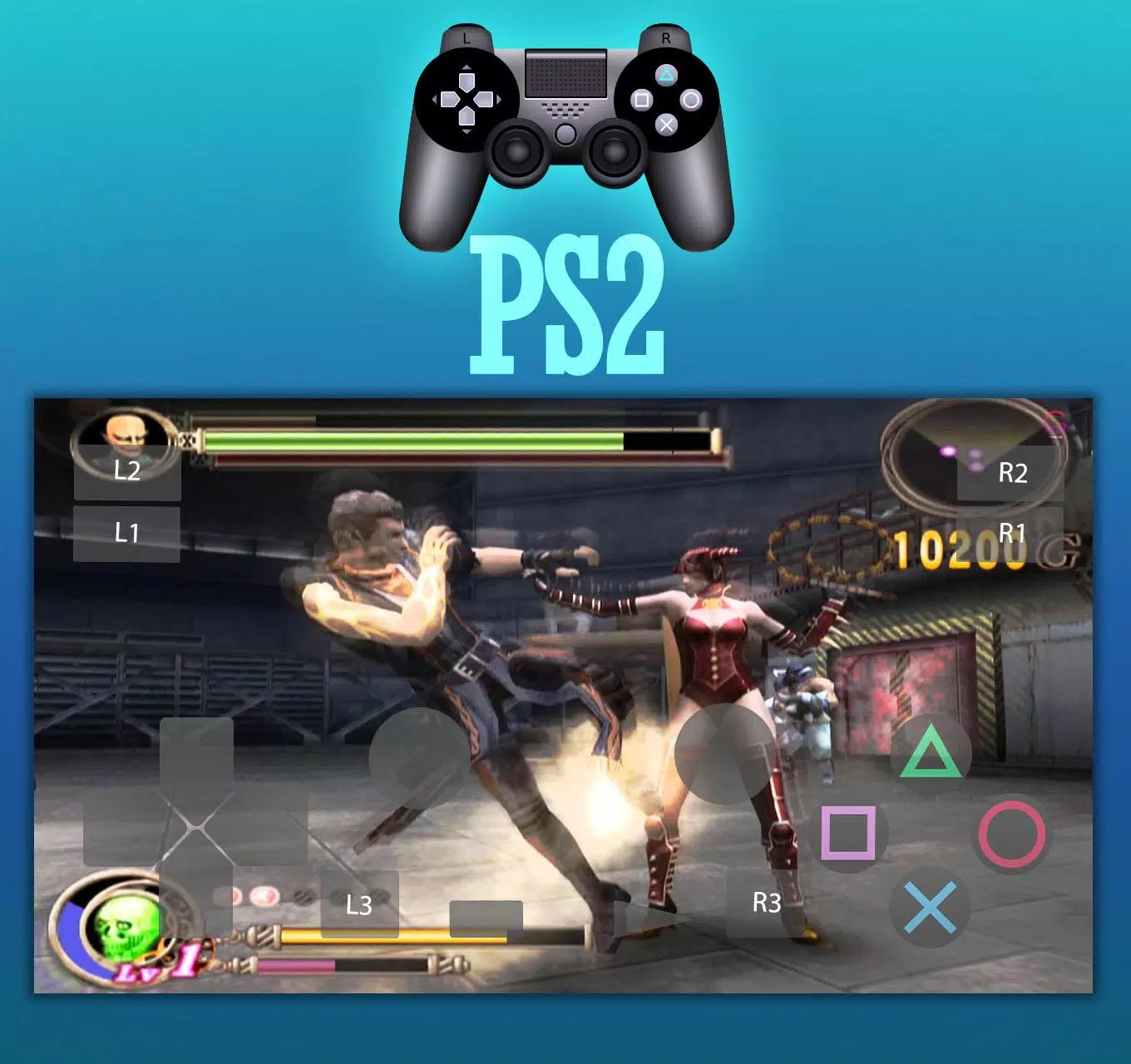 3D PS2 Emulator : Play Free 3D PS2 & PPSSPP Games APK pour Android  Télécharger