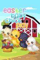 Easter Baby Chick Pet Care Affiche