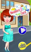 Newborn Baby Care - baby games-poster