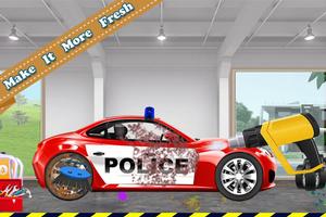 Police Car Wash & Design capture d'écran 3