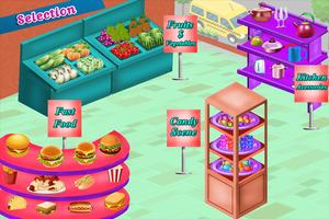 Girl Supermarket Food Shopping screenshot 1