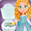 Ice Princess Toilet Time
