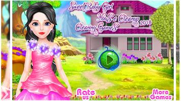 Sweet Baby Girl House Cleanup 2018 Cleaning Games poster