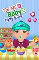 Twins Baby Care and Feeding poster