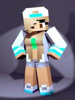 Girls skins for Maincraft PE mod Affiche