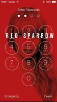 Red Sparrow Lock Screen Affiche