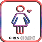 Girls Online - Lesbian Chat icône