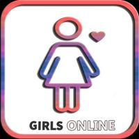 Girls Online - Lesbian Chat Affiche