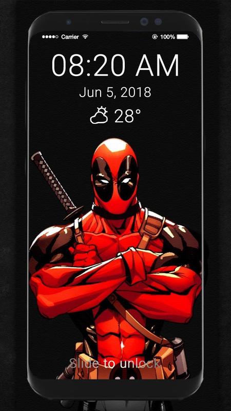 Deadpool 2 Hd Wallpapers Slide Un Lock Screen For Android Apk Download