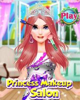 Princess Makeup Salon Beautiful Fashion الملصق