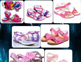 girls' sandals design syot layar 1