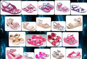 girls' sandals design syot layar 2