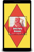 Girls Party Dresses plakat