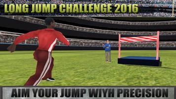 Long Jump Challenge 2016 Plakat