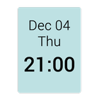 1x1 Clock Widget icon