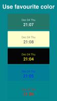 1x1 Clock Widget screenshot 1
