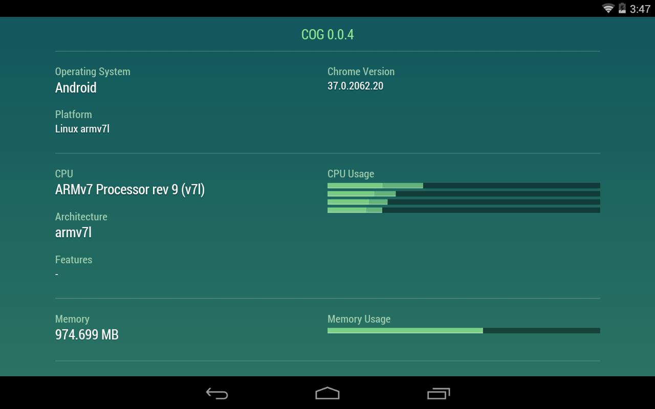 Armv7. System info.