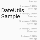 DateUtils Sample أيقونة