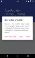 AppUpdater Library (Demo) Ekran Görüntüsü 1