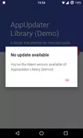 AppUpdater Library (Demo) Ekran Görüntüsü 3
