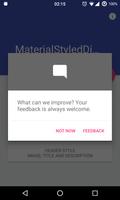 برنامه‌نما MaterialStyledDialogs Library عکس از صفحه