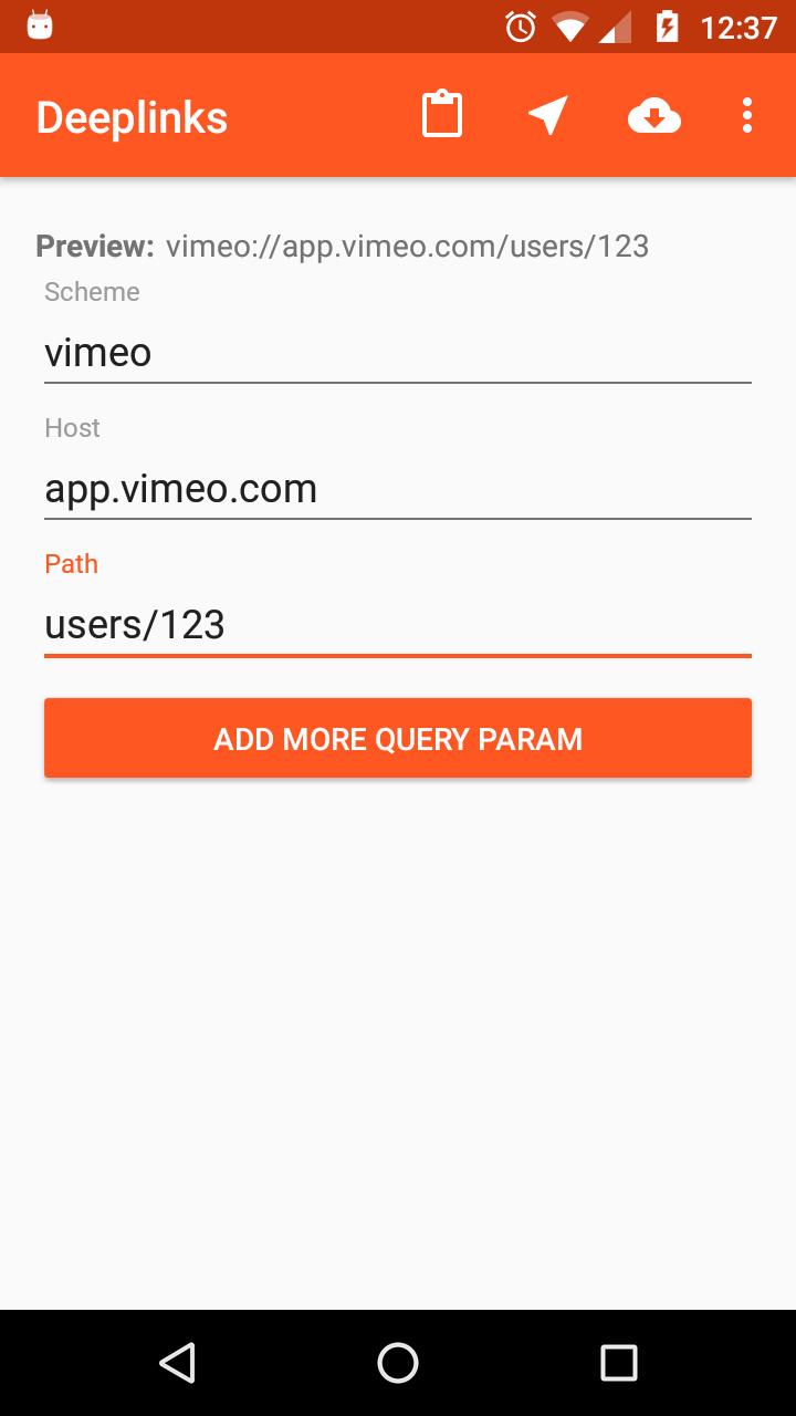 Deeplink android Deeplink android