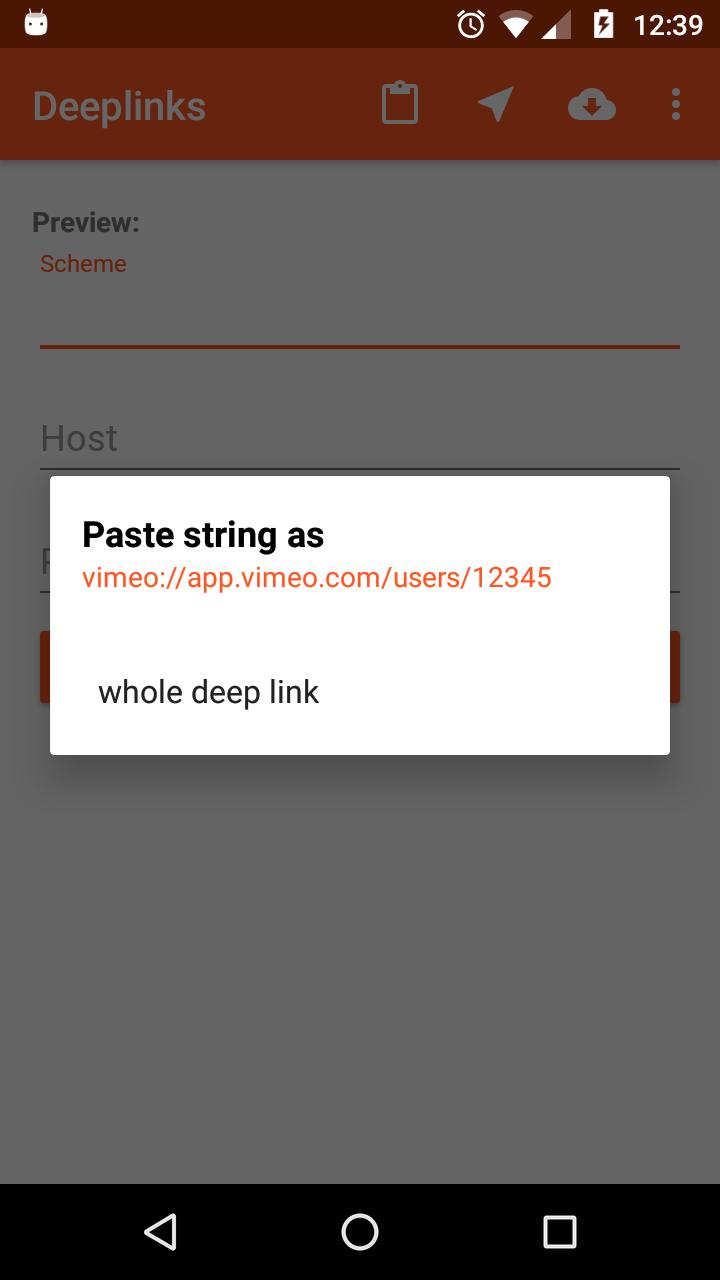 Deeplink android Deeplink android