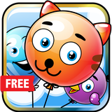 Balloons Pop Puzzle for Kids icône