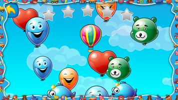 Balloons Pop Puzzle for Kids Ekran Görüntüsü 1