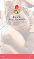 GiveToLive - Donations & Crowdfunding India Affiche