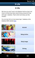 D-Life Diabetes NSW App capture d'écran 2