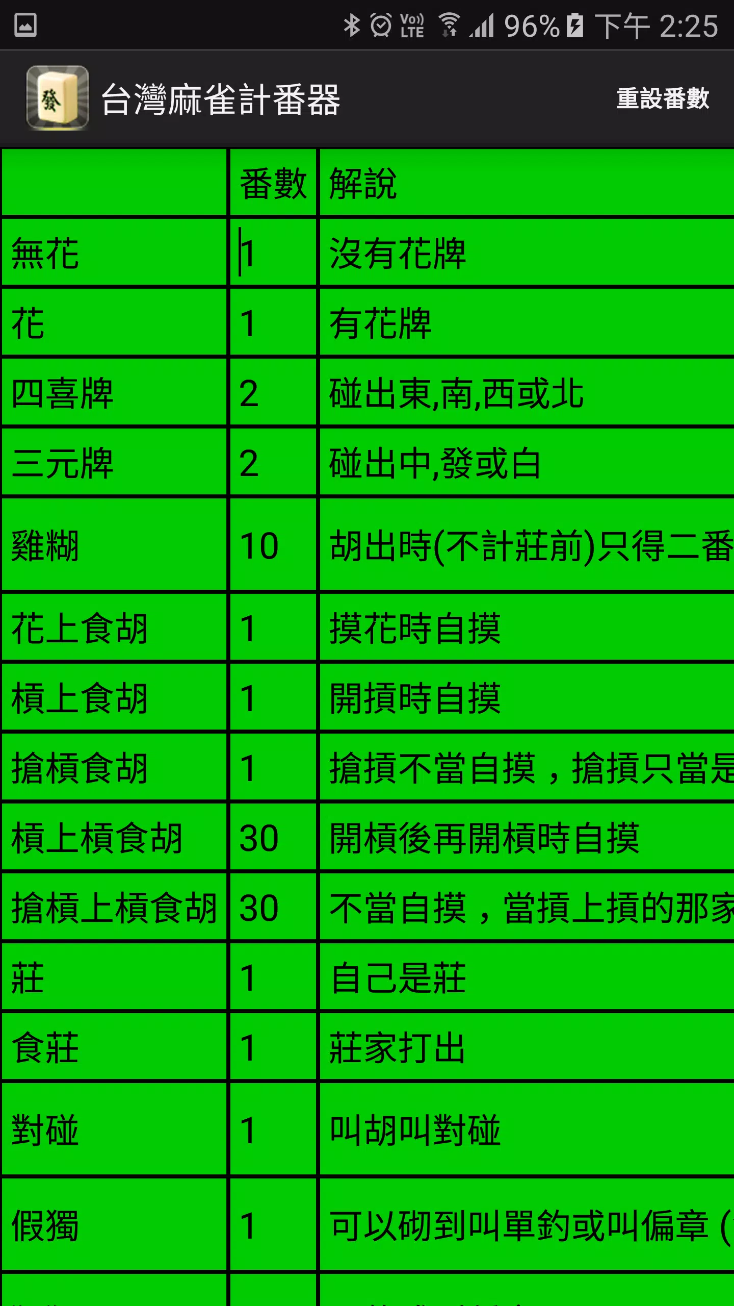 台灣麻將計番器2安卓下载 安卓版apk 免费下载