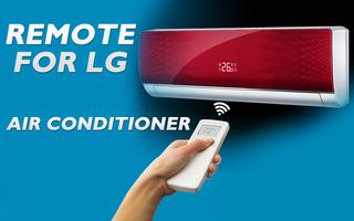 Air Conditioner Remote for LG Poster