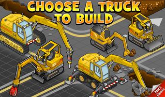 Construction Truck Builder Affiche