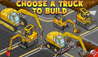 Construction Truck Builder 海报