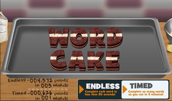 Word Cake Affiche