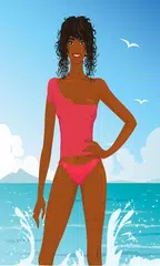 Beach Girl Dress Up APK download