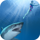 Great White Shark Attack أيقونة