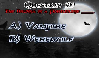 Vampires vs. Werewolves Quiz capture d'écran 2