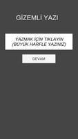 Gizemli Yazı تصوير الشاشة 1