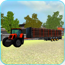 Tracteur 3D: Bois Transport APK