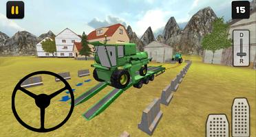 Tractor Simulator 3D: Harveste Affiche