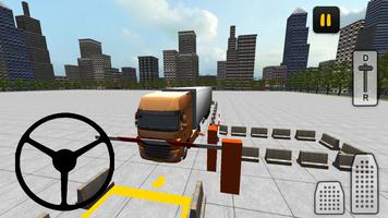 Camión Parking Simulador 3D captura de pantalla 1