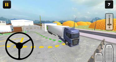 Truck Parking Simulator 3D: Fa اسکرین شاٹ 1