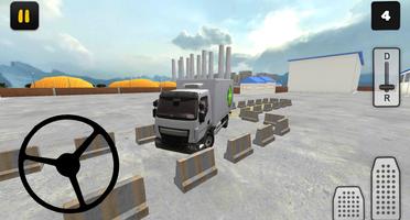 Camion Simulateur 3D: Aliments Affiche