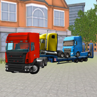 Camion Transporteur 3D icône
