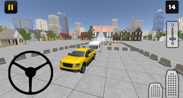 Car Driving Simulator 3D: Caravan Affiche