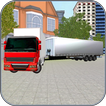 Cargaison Camion Chauffeur 3D